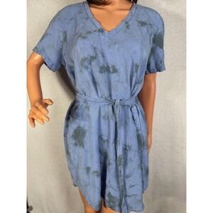 EUC Cloth & Stone by Anthropologie V neck short sleeve t-shirt dress Size L